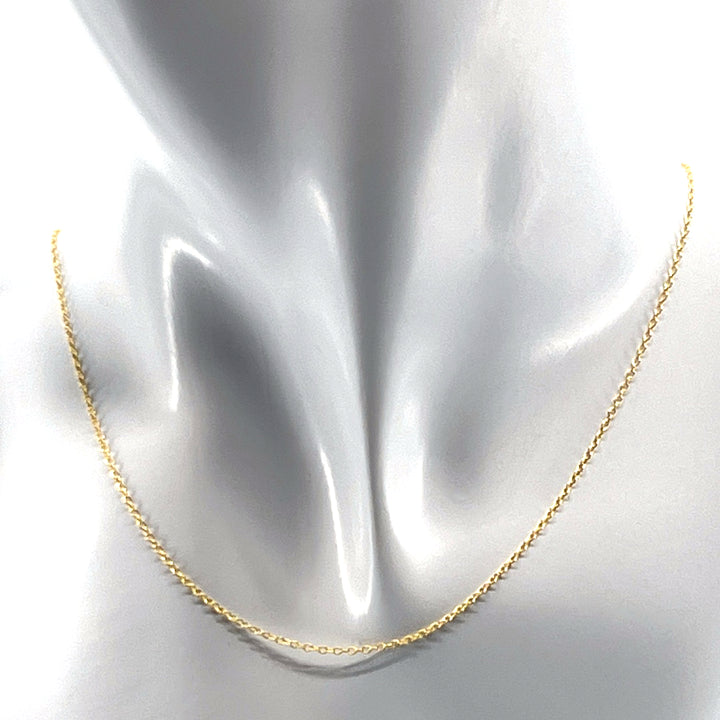 Aqlaperlis Jewellery: Super Fine Gold Vermeil Chain Necklace