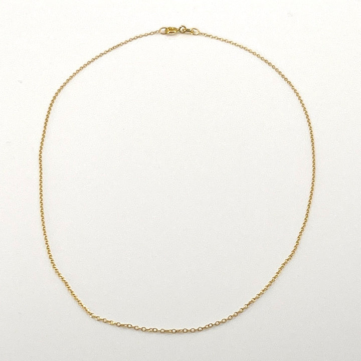 Aqlaperlis Jewellery: Super Fine Gold Vermeil Chain Necklace