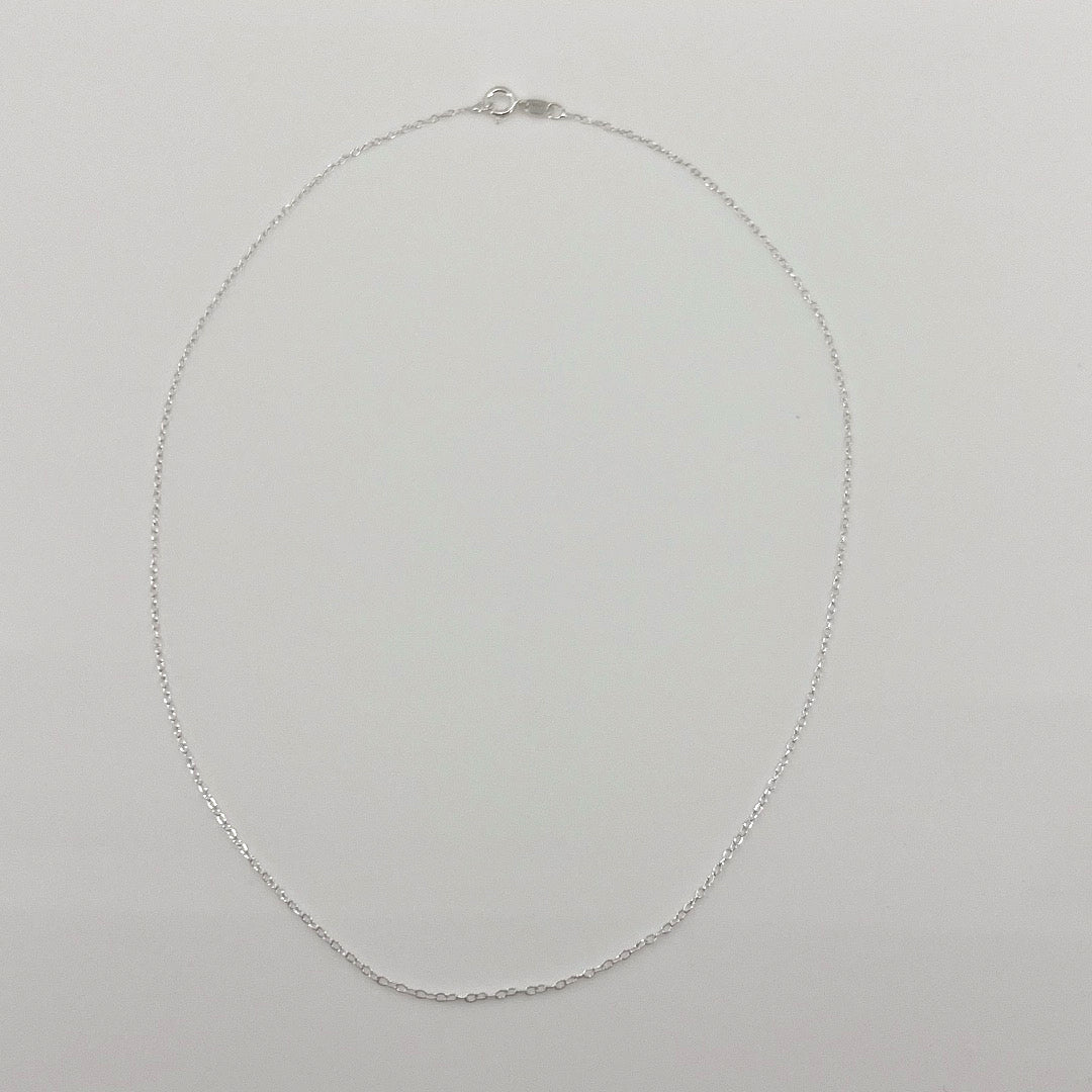 Aqlaperlis Jewellery: Super Fine Sterling Silver Chain Necklace