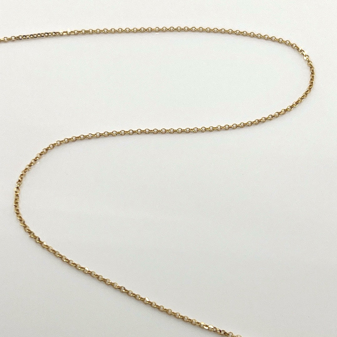 Aqlaperlis Jewellery: Belcher Gold Vermeil Chain Necklace