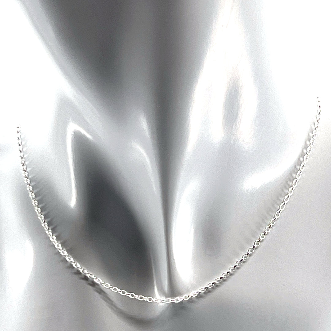 Aqlaperlis Jewellery: Belcher Sterling Silver Chain Necklace