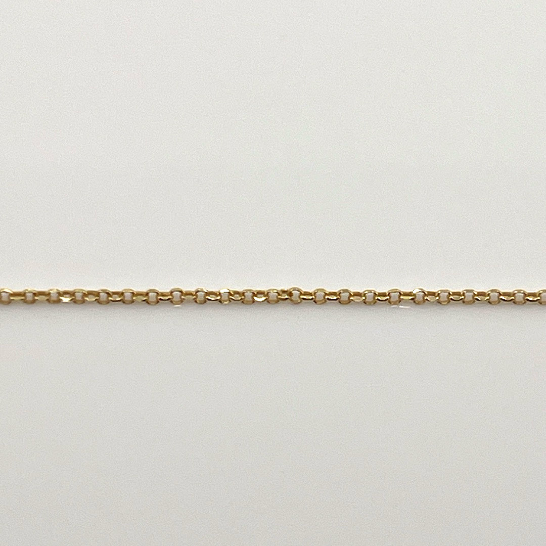 Aqlaperlis Jewellery: Belcher Gold Vermeil Chain Necklace