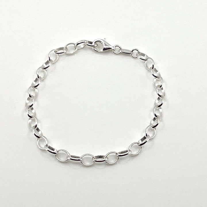 AQLAPERLIS JEWELLERY - Belcher Sterling Silver Bracelet