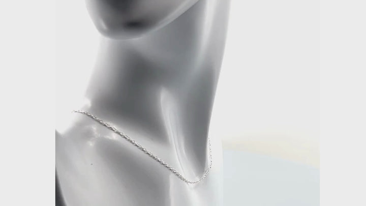 Aqlaperlis Jewellery: Super Fine Sterling Silver Chain Necklace